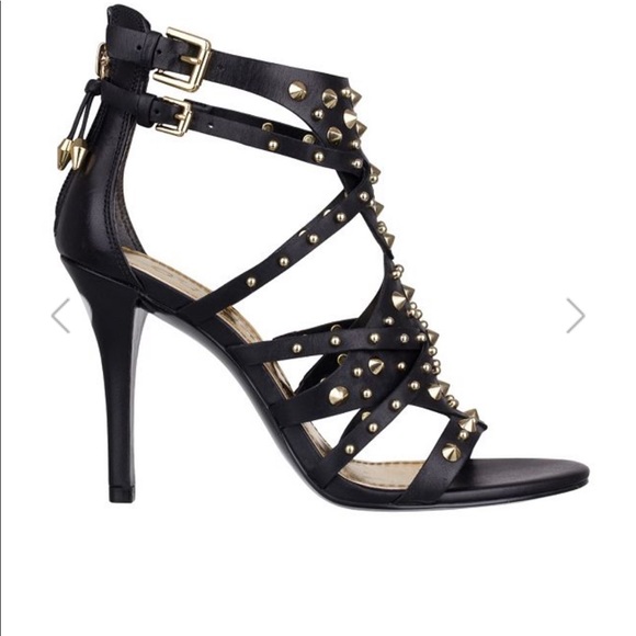 Guess Gold studded heels - Picture 6 of 7